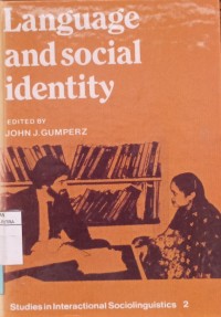 Language and social identity