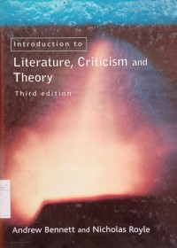 Introduction to Literature, Criticism and Theory ed.3