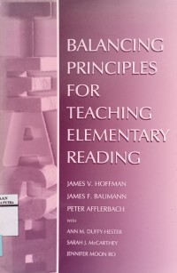 Balancing principles for teaching elemtary reading