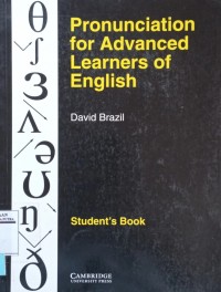 Pronunciation for advanced learners of english