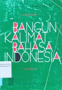 Bangun kalimat bahasa Indonesia Ed.2