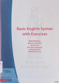Image of Basic english syntax with exercises