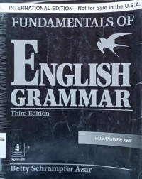 Fundamentals of english grammar ed. 3