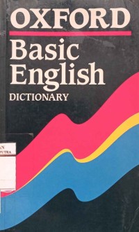 Oxford basic english dictionary