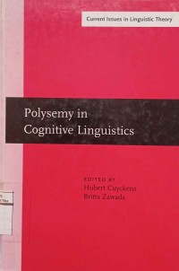 Polysemy in cognitive linguistics