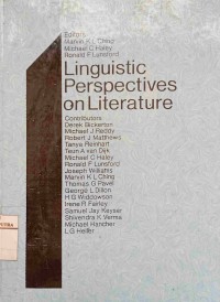 Linguistic perspectives on literature