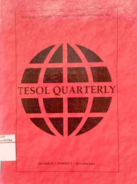 Tesol Quarterly vol.35 no.3 autumn 2001