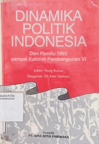 Dinamika politik indonesia