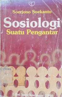 Sosiologi : suatu pengantar