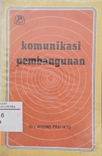 Image of Komunikasi pembangunan