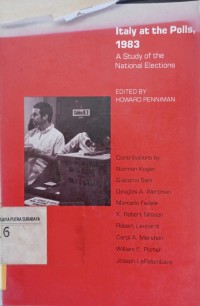 Italy at the polls,1983: a study of the national elections