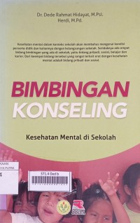 Bimbingan dan Konseling kesehatan mental di Sekolah