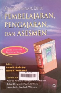 Kerangka Landasan Untuk Pembelajaran, Pengajaran, dan Asesmen