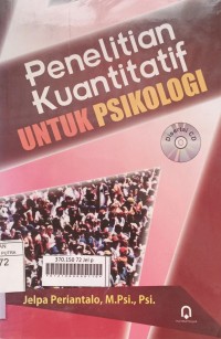 Penelitian Kuantitatif Untuk Psikologi