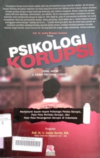 Psikologi Korupsi