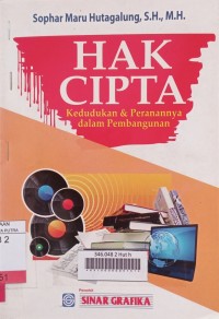 Hak cipta: kedudukan & peranannya dalam pembangunan