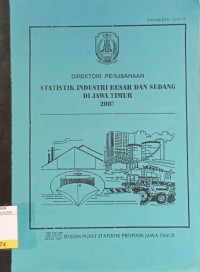 Direktori Perusahaan Statistik Industri Besar dan Sedang di Jawa Timur