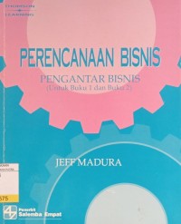 Perencanaan Bisnis : Pengantar Bisnis Untuk Buku 1 dan Buku 2