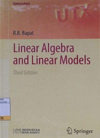 Linear Algebra and Linear Models Ed.3