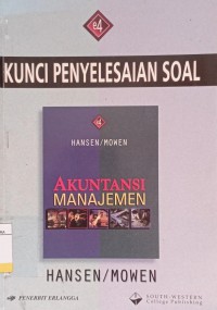 Kunci Penyelesaian Soal Akuntansi Manajemen