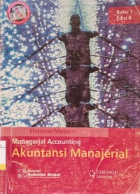 Akuntansi Manajerial Buku.1 Ed.8