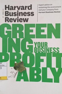 Harvard Business Review on Greening Your Business Profitably