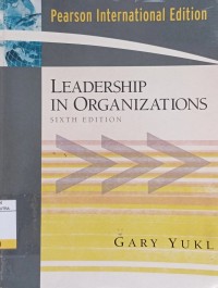 Leadership In Organizations Ed.6