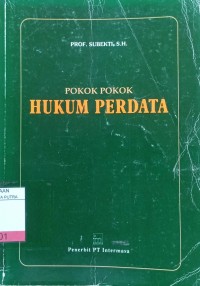 Pokok - Pokok Hukum Perdata