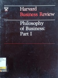 Philosophy of Business: Part 1