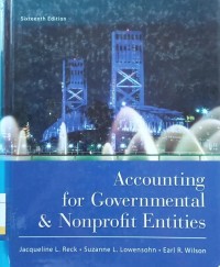 Accounting for Governmental & Nonprofit Entities