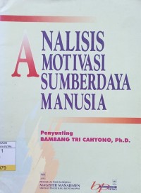 Analisis Motivasi Sumberdaya Manusia