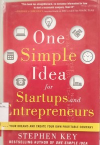 One Simple Idea for Startups and Enterpreneurs