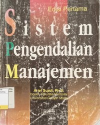 Sistem Pengendalian Manajemen Ed.1