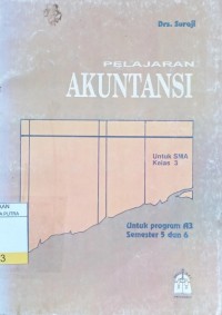 Pelajaran Akuntansi : Untuk SMA Kelas 3