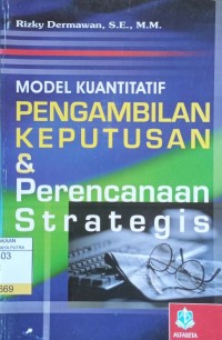 Image of Model Kuantitatif Pengambilan Keputusan dan Perencanaan Strategis
