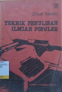 Teknik Penulisan Ilmiah Populer