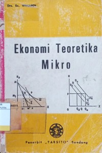 Image of Ekonomi Teoretika Mikro