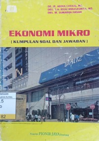 Ekonomi Mikro : Kumpulan Soal dan Jawaban