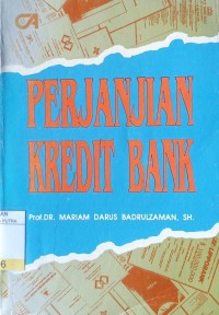 Perjanjian Kredit Bank