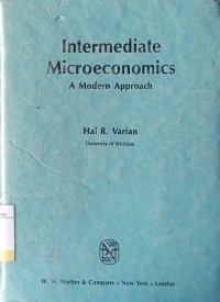 Intermediate Microeconomics a Modern Approach