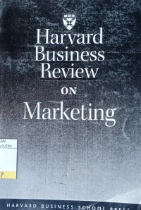 Harvard Business Review on Marketing