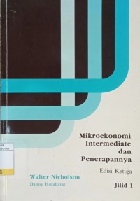 Image of Mikroekonomi Intermediate dan Penerapannya Ed.3  Jil.1