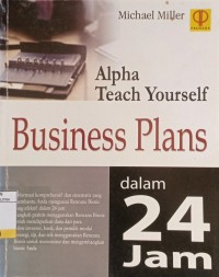 Alpha Teach Yourself Business Plans Dalam 24 Jam