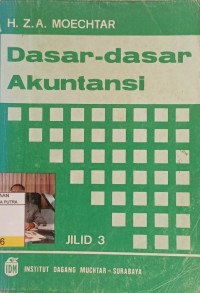 Dasar - Dasar Akuntansi Jil.3