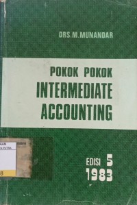 Pokok Pokok Intermediate Accounting Ed.5