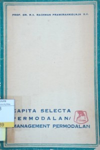 Capita Selecta Permodalan / Management Permodalan