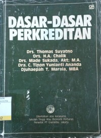 Dasar - Dasar Perkreditan