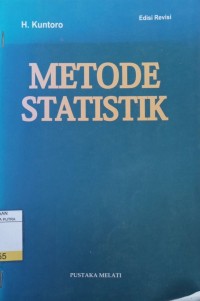 Image of Metode Statistik Ed.Revisi