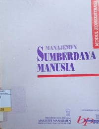 Manajemen Sumberdaya Manusia : Modul Konsentrasi