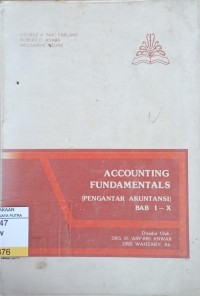 Accounting Fundamentals : Pengantar Akuntansi Bab I-X